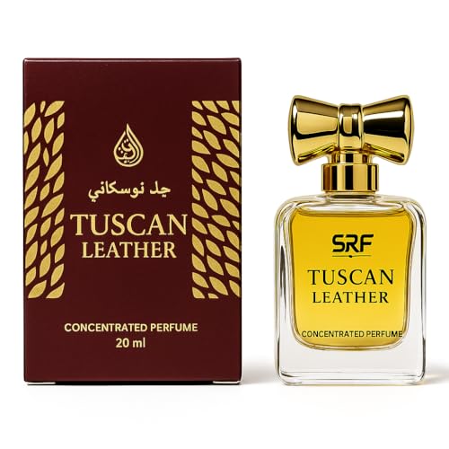 Image of Tuscan Leather Attar 20ml - Long Lasting Concentrated Perfume Oil | Premium Leather Woody Arabic Ittar | Strong Alcohol Free Fragrance for Men & Women