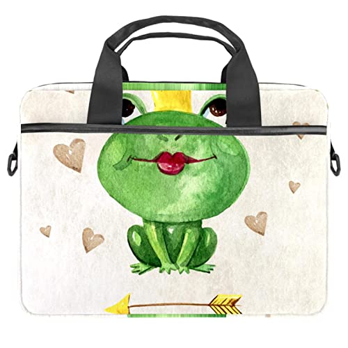 Funda protectora de rana para portátil de 13 a 14.5 pulgadas con medidas de 28x36.8x3 cm