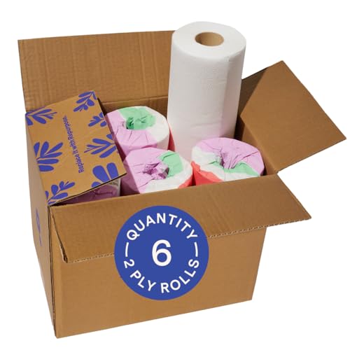 Bamboo Paper Towels 6 Rolls FSC Certified