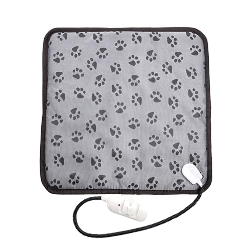 Tampon de Chauffage pour Animaux de Compagnie - lit de Chat chauffé | Mat de lit pour Chiens pour extérieur intérieur | Couverture électrique imperméable imperméable avec température réglable