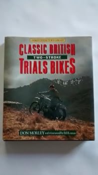 Hardcover Classic British Two-Stroke Trials Bikes Book