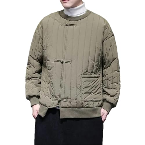 Veste d'hiver homme style chinois matelassé coton premium