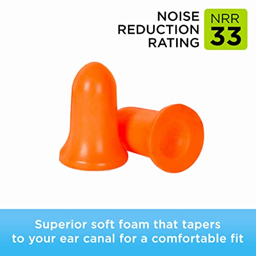 Amazon Basic Care 70356AB Soft Foam Earplugs, 100 Count  thumb #2