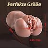 Masturbieren für Männer Masturbator - 2 in 1 Pocket Pussy Groß mit 3D Vagina Klitoris Anal Taschenmuschi Masturbatoren Doppelkanal Tragbare Erotik sex spielzeug für die männer solo (755g) #2