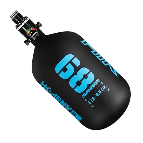 Image of HK Army HPA Paintball Tank - Lightweight Alpha Air Carbon Fiber Compressed Air Tank - 15ci /48ci /68ci /77ci /88ci /99ci - 4500 psi
