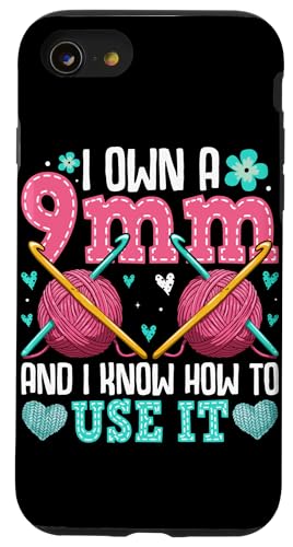 I Own A 9mm And I Know How To It �X�}�z�P�[�X iPhone SE (2020) / 7 / 8 �p