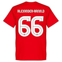 Algopix Similar Product 8 - Liverpool AlexanderArnold 66 Team Tee