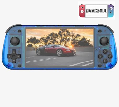 Image of gamesoul R50S Retro Game Console, 5 Inch Emulator System, 64 GB, 15000+ Preinstalled Video Games