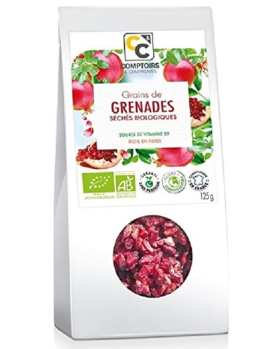 Comptoirs et Compagnies Semillas de Granada Orgánica de Comercio Justo 130 g