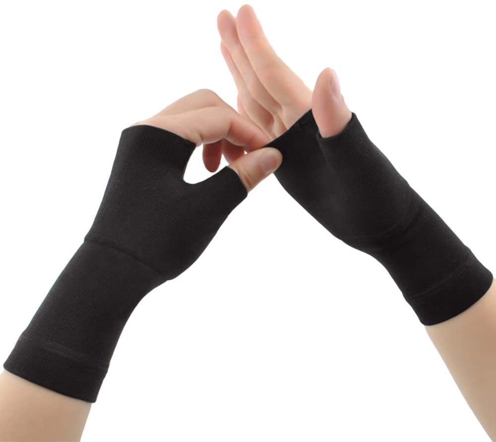 Buy Wrist and Thumb Support Compression Sleeve, 1 Pair Wrist Hand Brace Sleeve Ideal for Tunnel