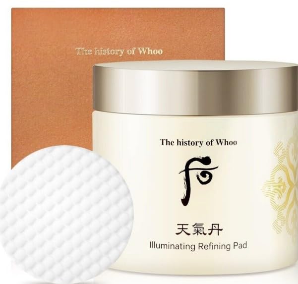 The History of Whoo Illuminating Refining Pad, 160ML (60PCS)