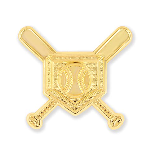 PinMart Baseball Letter Jacket Chenille Pin - 25 Pack