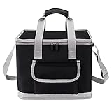 bolsa de playa grande amazon ➤ CREMALLERA IMPERMEABLE ---- La cremallera impermeable mejora el sellado y reduce eficazmente la pérdida de energía. Trabajamos arduamente para que disfrute de bebidas frías, frutas frescas y comida caliente. El uso de una cremallera impermeable de alta calidad puede minimizar la posibilidad de que se rompa la cremallera.