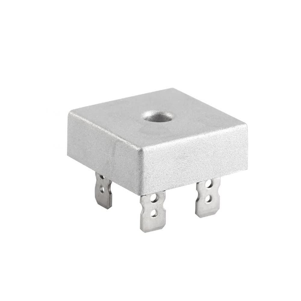 xcluma KBPC5010 1000 Volt Bridge Rectifier 50 Amp 50A Metal Case for Heat Dissipation 1000V Square Shape Single Phases Diode Bridge (B09QCBMZGZ) Amazon Price History, Amazon Price Tracker