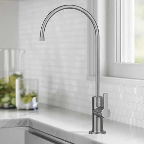 KRAUS Oletto Single Handle Drinking Water Filter Faucet for Water Filtration System in Spot-Free Stainless Steel, FF-103SFS by Kraus - Image 3
