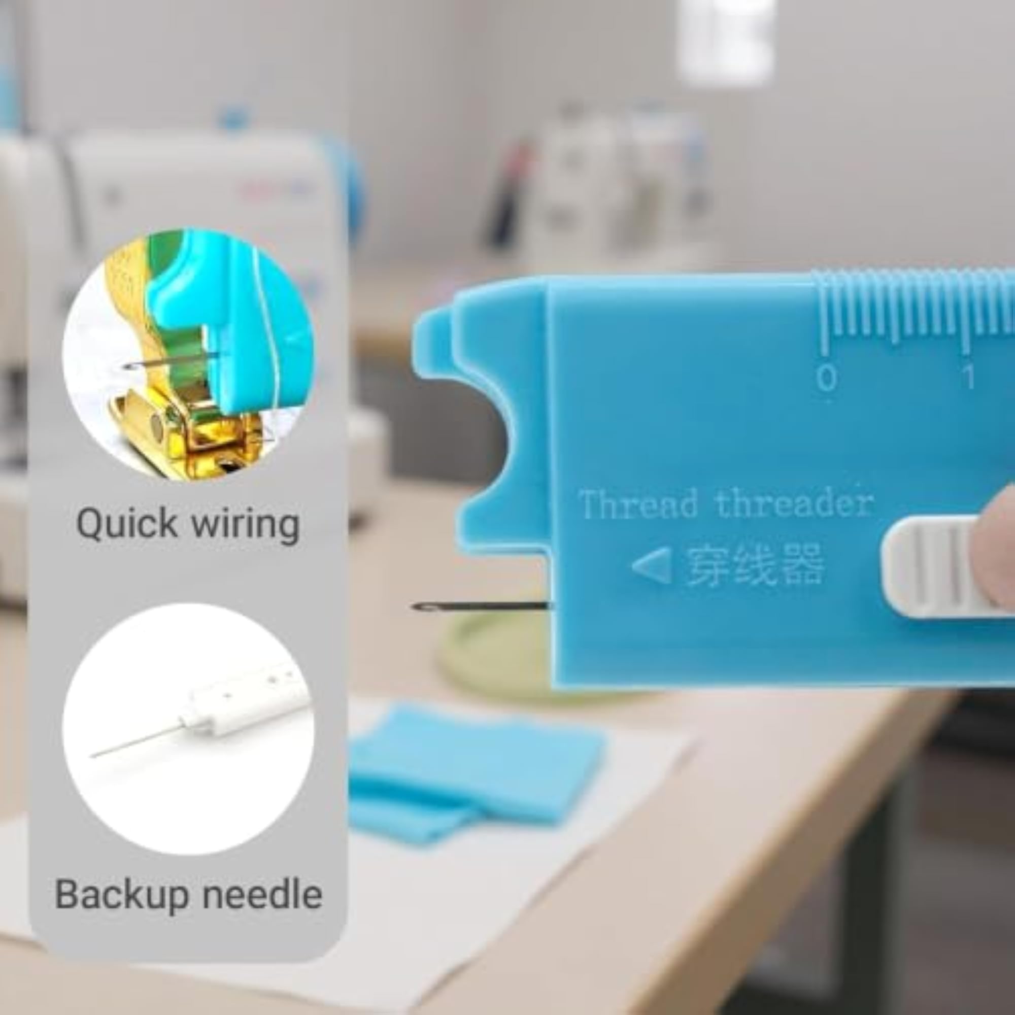 4-in-1 Sewing Threader Tool for Sewing Machine