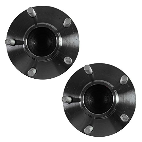 Image of TRQ Rear Left and Right Wheel Bearing and Hub Assembly Set 2 Piece