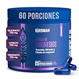 Birdman Mag Trifecta730 mg Magnesio Elemental | Glicinato, Citrato y Treonato de Magnesio | Distintos Beneficios | Fórmula...