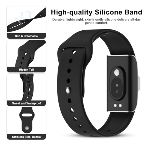 Silicone Replacement Strap compatible with Hume Band (Grey+ArmyGreen) by Tubkam - Used condition - Image 2