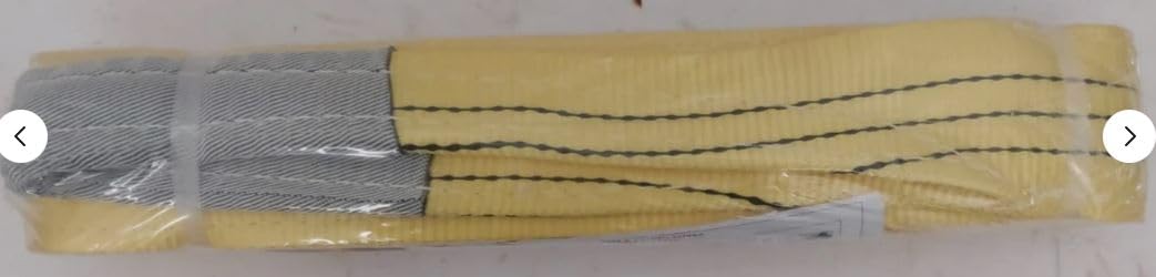 FASCIA DI SOLLEVAMENTO CARICO IN POLIESTERE DA METRI 6 CON PORTATA DI 3000 KG SINGOLA - 6000 KG DOPPIA