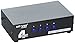 E-SDS 4-Way AV Switch RCA Switcher 4 in 1 Out Composite Video L/R Audio Selector Box for DVD STB Game Consoles