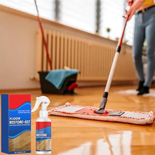 2 PCS Floor Restore Eez, 120ml Parkett Renovierer Kratzer, Esszimmer Bad Arbeitszimmer, Erneuert Schützt Glänzt Holz Laminat Vinylböden | Effektive Kratzerausbesserung Glatter Oberfläche