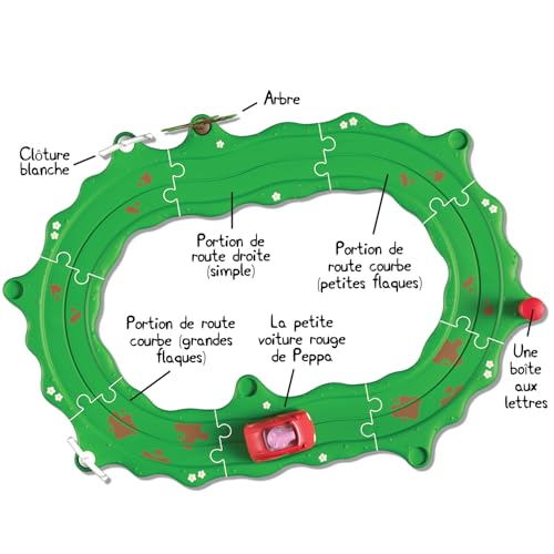 Coffret virée en voiture BANDAI Peppa Pig Whizz Arround COP8343 - vue 8