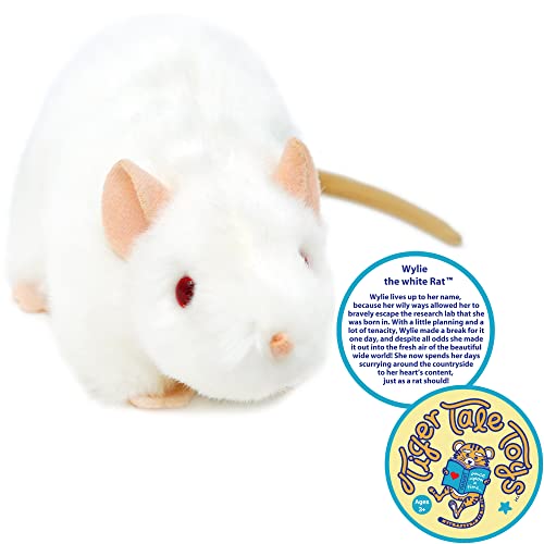 Viahart Wylie The White Rat - 7 Inch Stuffed Animal Plush - By Tiger Tale Toys #TOP3