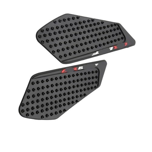 Genouillère à gaz autocollant traction premium pour CBR650F coussinet réservoir noir