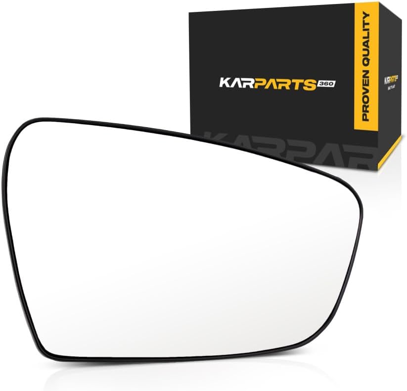 For Kia Forte / Forte5 2014 15 16 17 2018 Mirror Glass Passenger Side | Heated | Convex Glass Type | w/Backing Plate | Replacement For 87621A7040