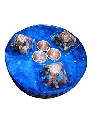 Orgone Pyramid Tower For Whole House Emf Protection - Orgone Energy Generating Device - 4" Tall #TOP4