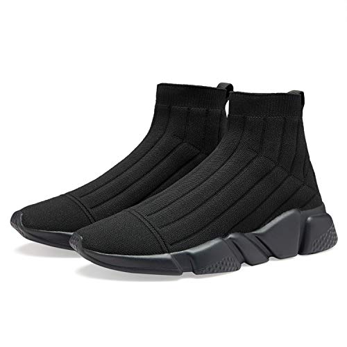 Image of Casbeam Men's Running Knit Comfortable Lightweight Breathable Casual Sports Shoes Fashion Sneakers Slip-On Walking Shoes