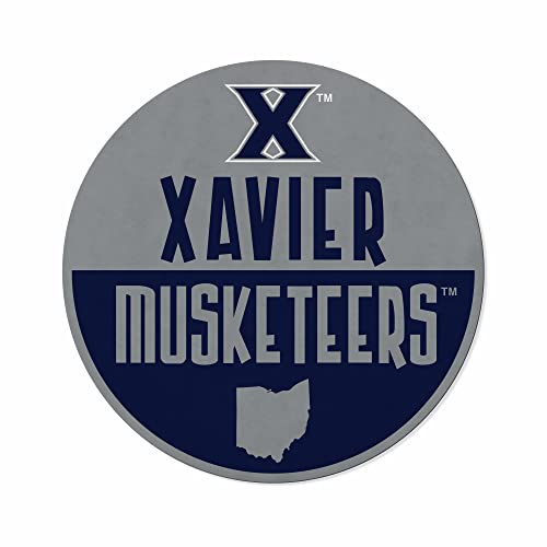 Rico Industries NCAA Xavier Musketeers Classic Shape Cut Pennant - Home and Living Room Décor - Soft Felt EZ to Hang