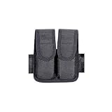 BLACKHAWK Molded Black CORDURA Double Mag Pouch - Double Row
