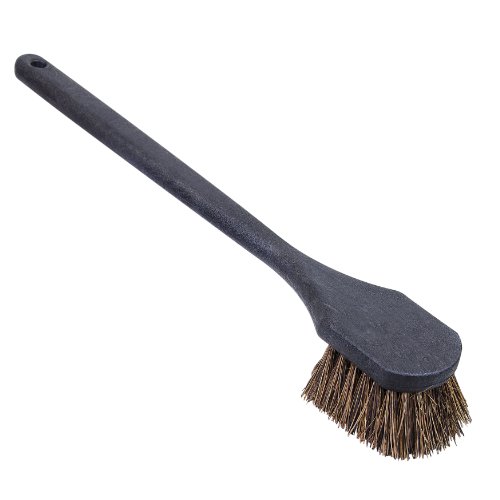 Quickie 20-Inch Palmyra Gong Brush, for Cleaning and Scrubbing Cookware/Buckets/Patios/Concrete/Grills