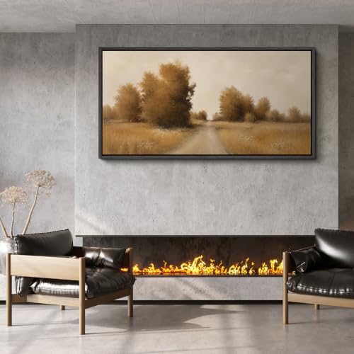 Image of MUDECOR Extra Large Framed Canvas Print Wall Art Autumn for Living Room