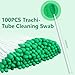 EHUSPU Trache-Tube Cleaning Swab,Tracheostomy Cleaning Brushes for Tracheostomy Supplies (1 Pack of 100 pcs)
