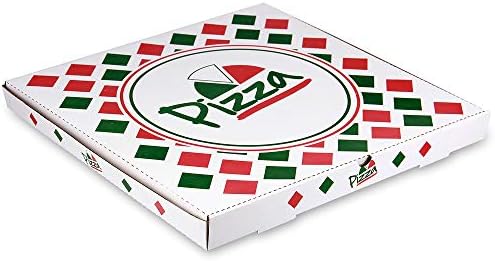Arant Pizza Box, Kraft White Plain, 100 Pack, 16 x 16 x 1-1/2 Inches
