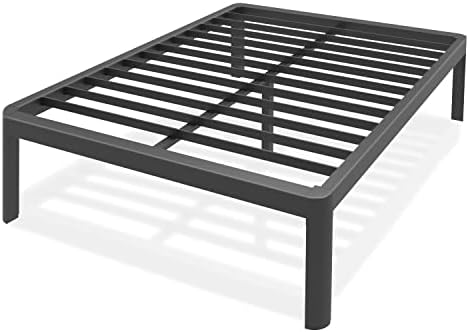 Firpeesy 18 Inch Tall King Bed Frame with Sturdy Steel Round Corner Legs, 3500 lbs Metal Platform Bed Frame King Size with Steel Slat Support, No Box Spring Needed, Noise Free, Non-Slip, Easy Assembly