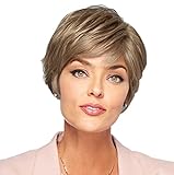 GABOR Gala Luxury Short Textured Wig by Hairuwear, Average Size Cap, G29+ Cayenne Mist