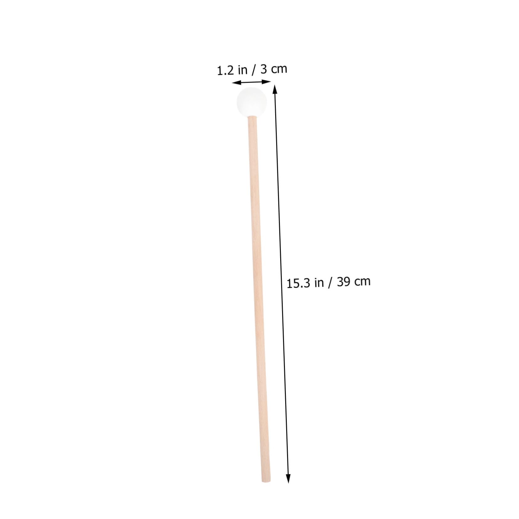 BESPORTBLE 1 Pair Marimba Sticks Mallet Hammer Percussion Instrument Accessories for Adults Durable Design for Music Enthusiasts and Students