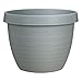 Scheurich Country Star, Pflanzgefäß aus Kunststoff, Granite Grey, 40 cm Durchmesser, 30 cm hoch, 21,5 l Vol.