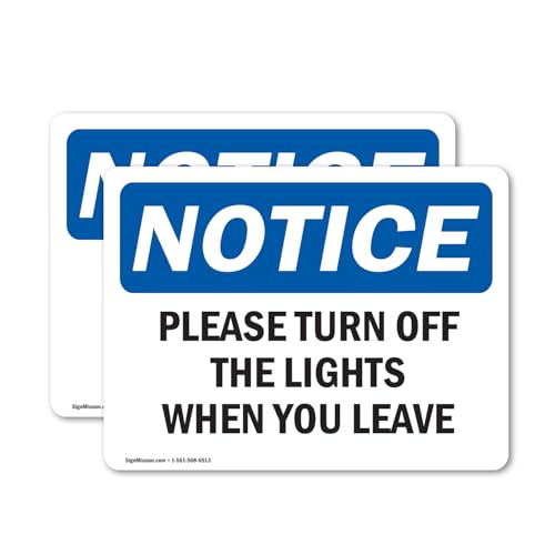 SIGNMISSION OS-2PACK-NS-A-1014-L-17607