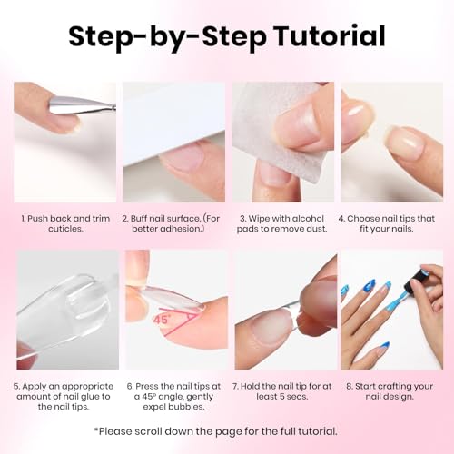 Image of Beetles Super Strong Nail Glue for Press On Nails, Nail Tips, Acrylic Nails, 18ML Hema Free No Uv Light Needed Nail Bond Brush in Nail Glue for Press Ons, Fake Nails, Long Lasting for Beginners