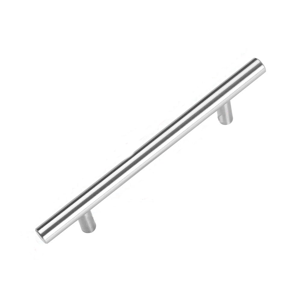 WUZIA 10Pcs Stainless Steel Kitchen Door Cabinet T-Bar Handle Pull for Furniture Component Hardware, Medium