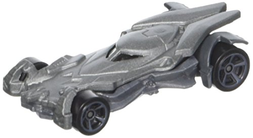 Hot Wheels 2017 Batman Batmobile (Batman V Superman: Dawn of Justice) 237/365, Silver (Long Card)