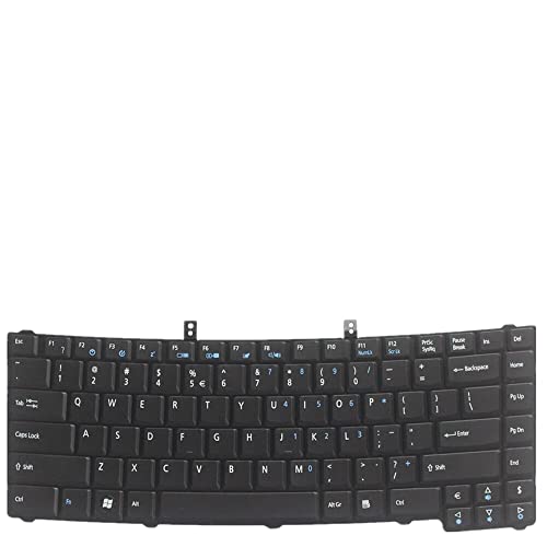 Clavier Acer Ferrari 4000 de rechange noir version US QWERTY pour ordinateur portable
