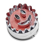 Material: Ausstecher aus hochwertigem Edelstahl mit Auswerfer aus Kunststoff