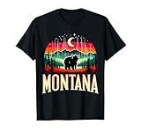 Montana Grizzly Bear Mountain T-Shirt