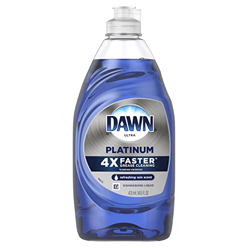 Image of Dawn Platinum Dishwashing Liquid Dish Soap, Refreshing Rain Scent, 14.6 fl oz